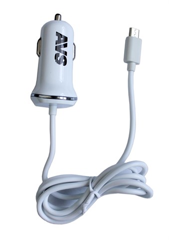 Автомобильное зарядное устройство AVS с micro USB  CMR-211 1200мA - фото 24583