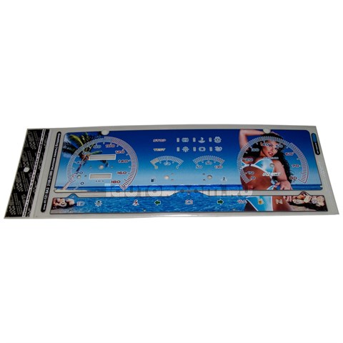 Накладка на панель приборов ВАЗ 2108-2109 высокая панель пляж - фото 29572