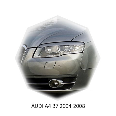 Реснички на фары Audi A4 B7 2004 – 2007 Carl Steelman - фото 29937