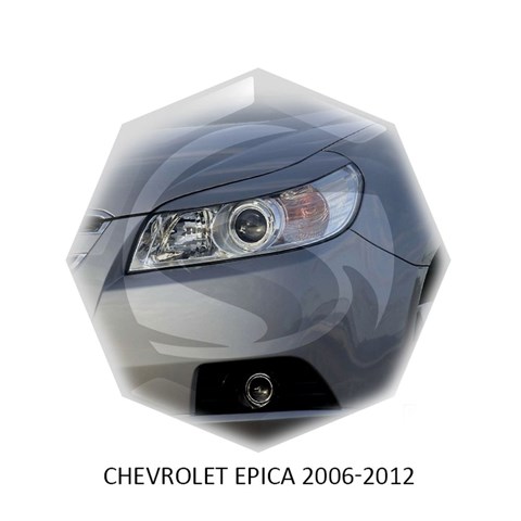 Реснички на фары Chevrolet Epica 	2006 – 2012 Carl Steelman - фото 29951