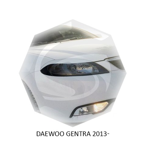 Реснички на фары Daewoo Gentra II 2013 – 2015 Carl Steelman - фото 29955