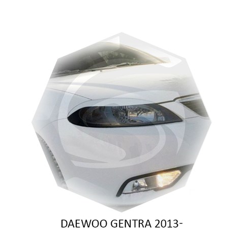 Реснички на фары Daewoo Gentra II 2013 – 2015 Carl Steelman RF-DWG13 - фото 29955