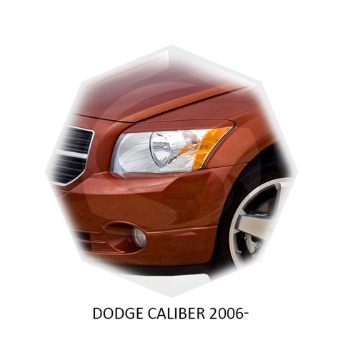 Реснички на фары Dodge Caliber 2006 – 2011 Carl Steelman - фото 29958