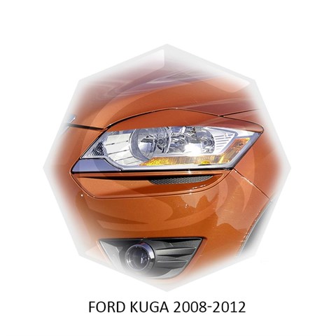 Реснички на фары Ford Kuga 2008 – 2013 Carl Steelman - фото 29962