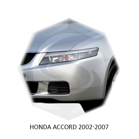 Реснички на фары Honda Accord VII 2002 – 2007 Carl Steelman - фото 29967
