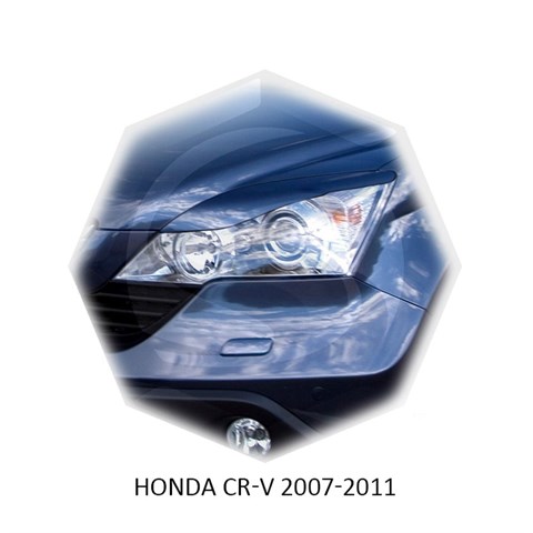 Реснички на фары Honda CR-V III 2006 – 2012 Carl Steelman - фото 29975
