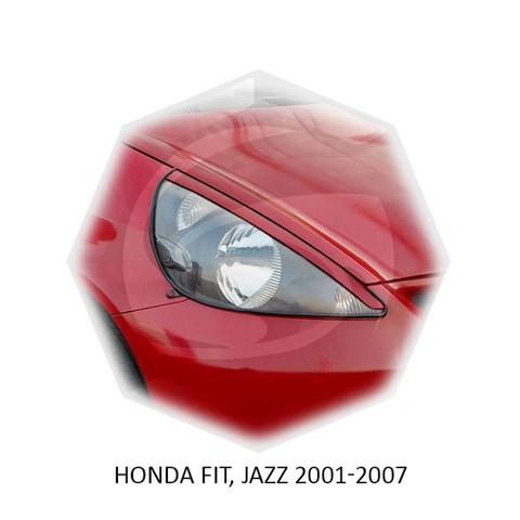 Реснички на фары Honda Jazz 2001 – 2007 Carl Steelman - фото 29979