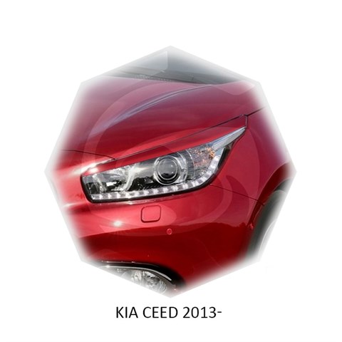 Реснички на фары Kia Cee'd II 2012 – 2018 Carl Steelman - фото 30006