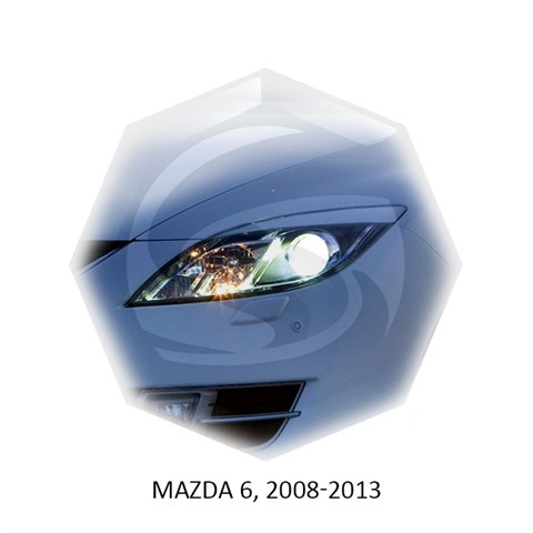 Реснички на фары Mazda 6 GH 2008 – 2013 Carl Steelman - фото 30031