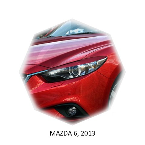 Реснички на фары Mazda 6 GJ 2013 – 2018 Carl Steelman - фото 30032