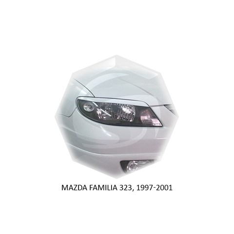 Реснички на фары Mazda Familia 1997 – 2001 Carl Steelman - фото 30185