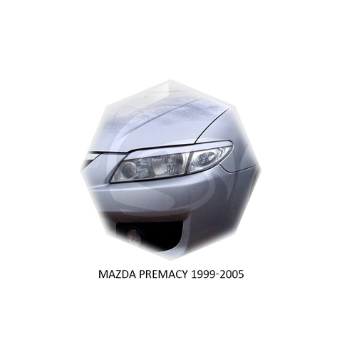 Реснички на фары Mazda Premacy 1999 – 2004 Carl Steelman - фото 30188