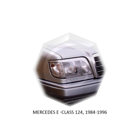 Реснички на фары Mercedes-Benz 	E-klasse W124 1993 – 1997 Carl Steelman - фото 30189
