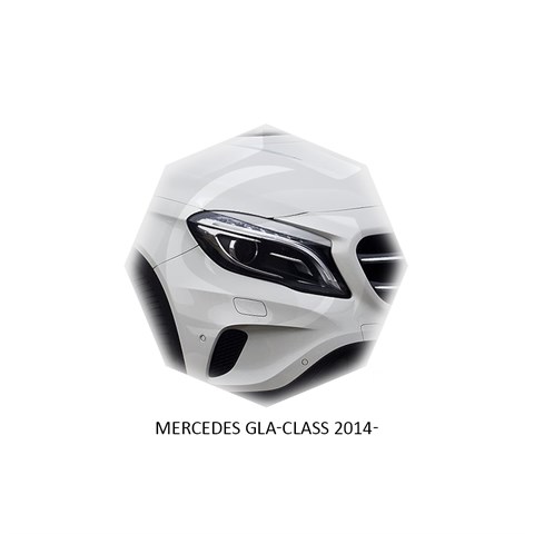 Реснички на фары Mercedes-Benz GLA-klasse X156 2014 – 2018 Carl Steelman - фото 30190