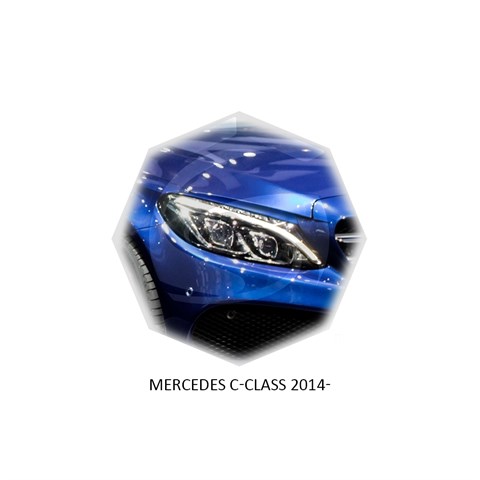 Реснички на фары Mercedes-Benz	 C-klasse	 W205 2014 – 2018 Carl Steelman - фото 30195