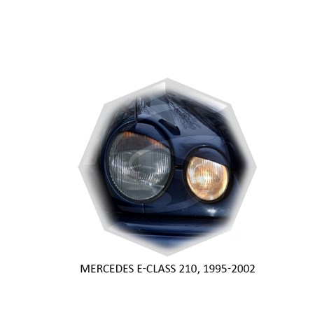 Реснички на фары Mercedes-Benz	 E-klasse W210 1995 – 2002 Carl Steelman - фото 30196