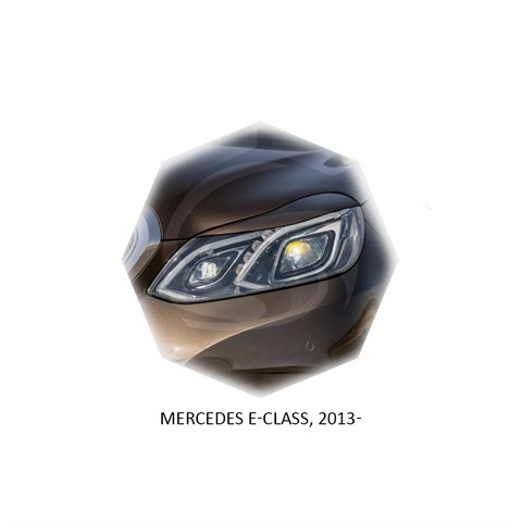 Реснички на фары Mercedes-Benz	 E-klasse W212 рестайлинг 2013 – 2016 Carl Steelman - фото 30198
