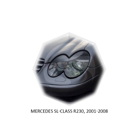 Реснички на фары Mercedes-Benz	 SL-klasse R230 2001 – 2008 Carl Steelman - фото 30200