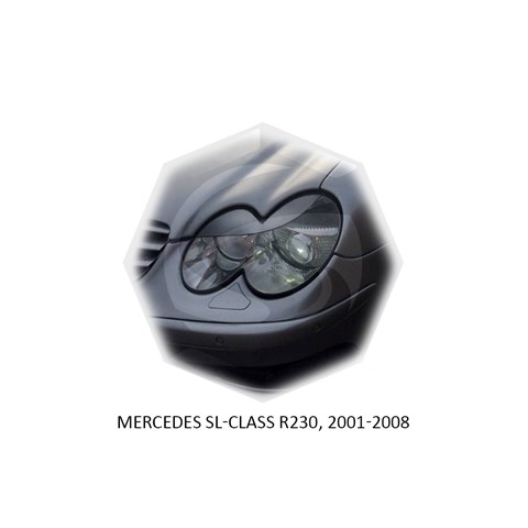 Реснички на фары Mercedes-Benz	 SL-klasse R230 2001 – 2008 Carl Steelman RF-MR23001 - фото 30200