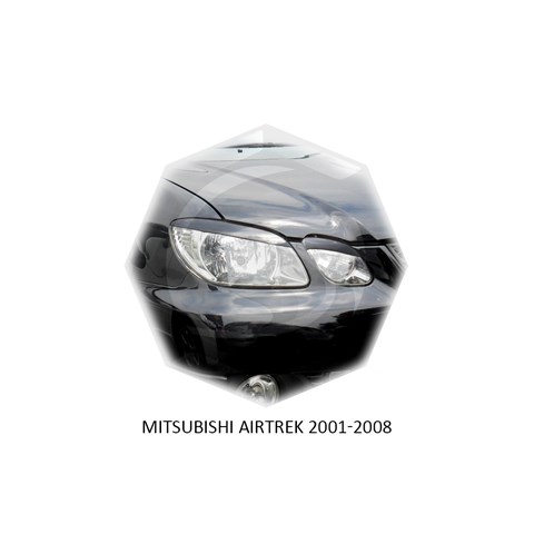 Реснички на фары Mitsubishi Airtrek 2001 – 2008 Carl Steelman - фото 30201