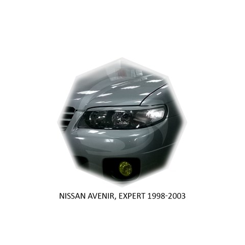 Реснички на фары Nissan Avenir II 1998 – 2005 Carl Steelman - фото 30218