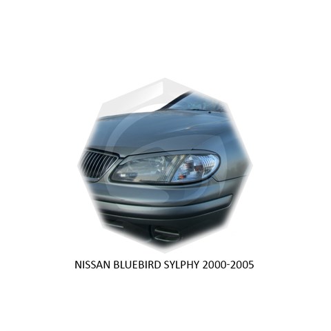 Реснички на фары Nissan Bluebird Sylphy 2000 – 2005 Carl Steelman - фото 30219