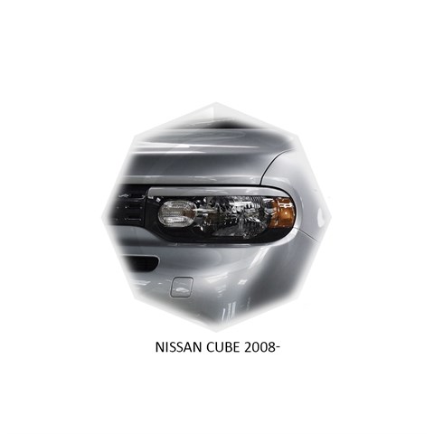 Реснички на фары Nissan Cube III (Z12) 2009 – 2020 Carl Steelman - фото 30220