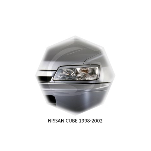 Реснички на фары Nissan Cube Z10 1998 – 2002 Carl Steelman - фото 30221