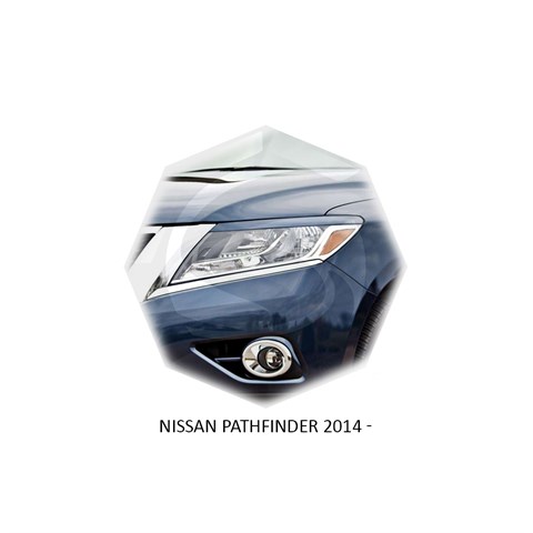 Реснички на фары Nissan Pathfinder 2014 – 2017 Carl Steelman - фото 30228