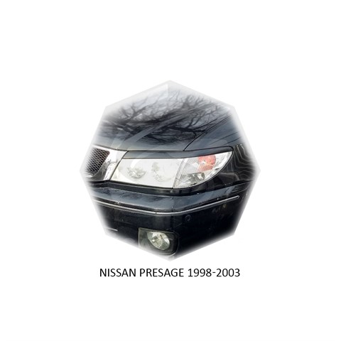 Реснички на фары Nissan Presage 1998 – 2003 Carl Steelman - фото 30229