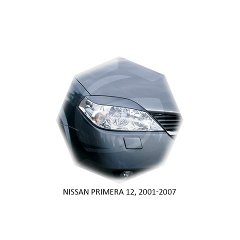 Реснички на фары Nissan Primera III (P12) 2001 – 2008 Carl Steelman - фото 30231