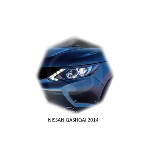 Реснички на фары Nissan Qashqai II (J11) 2014 – 2018 Carl Steelman - фото 30233