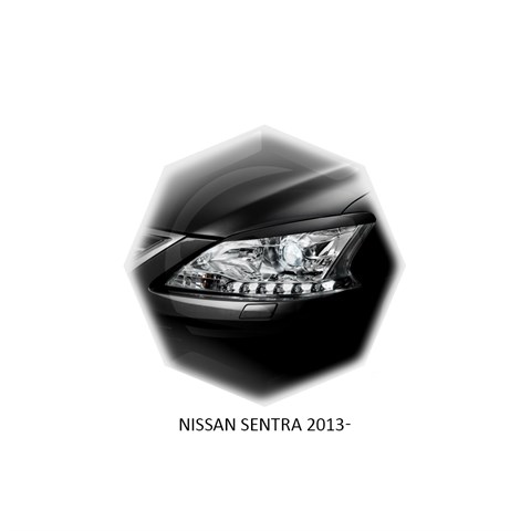 Реснички на фары Nissan Sentra VII (B17) 2012 – 2017 Carl Steelman - фото 30234