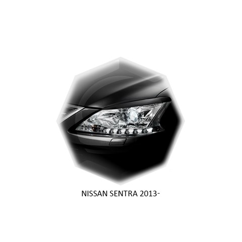 Реснички на фары Nissan Sentra VII (B17) 2012 – 2017 Carl Steelman RF-NSST13 - фото 30234