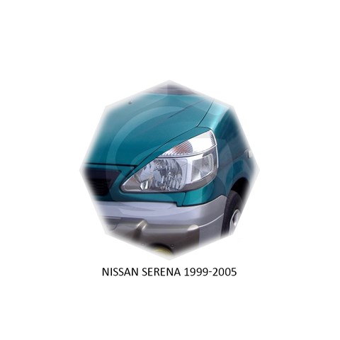 Реснички на фары Nissan Serena II 1999 – 2005 Carl Steelman - фото 30235