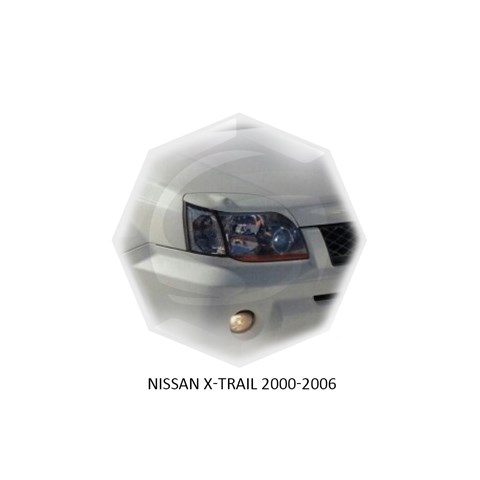 Реснички на фары Nissan X-Trail T30 2000 – 2007 Carl Steelman - фото 30249