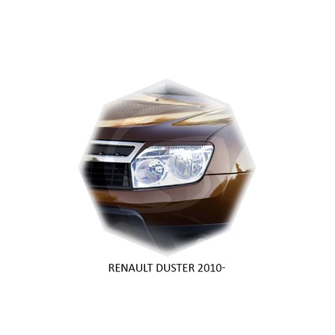 Реснички на фары Renault Duster 2011 – 2018 Carl Steelman - фото 30255