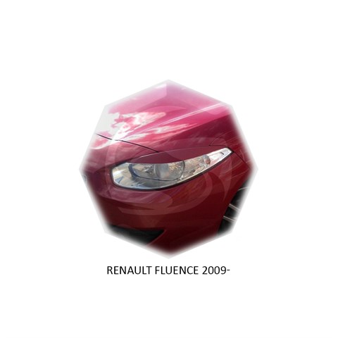 Реснички на фары Renault Fluence 2009 – 2017 Carl Steelman - фото 30256