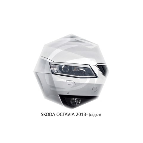 Реснички на фары Skoda Octavia III A7 2013 – 2018 Carl Steelman RF-SKOC13 - фото 30264