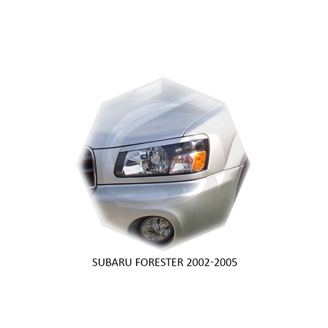 Реснички на фары Subaru Forester II (SG) 2002 – 2005 Carl Steelman - фото 30270