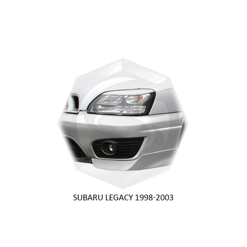 Реснички на фары Subaru Legacy III 1998 – 2003 Carl Steelman - фото 30277