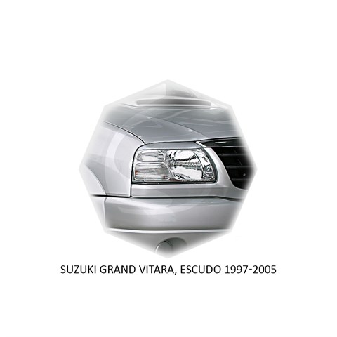 Реснички на фары Suzuki Grand Vitara II (FT) 1997 – 2006 Carl Steelman - фото 30280