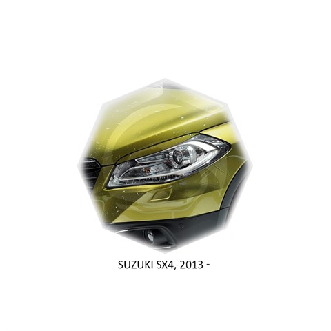 Реснички на фары Suzuki SX4 II (S-Cross) 2013 – 2016 Carl Steelman - фото 30283