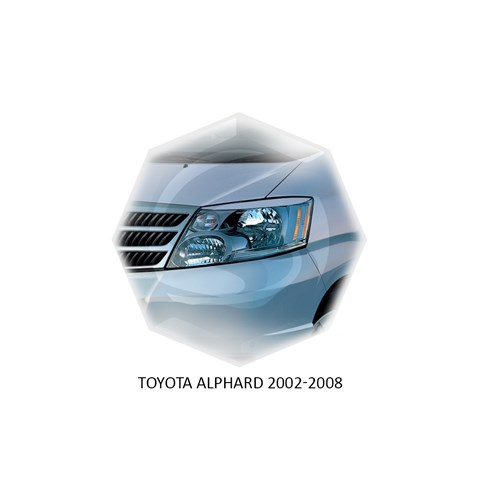 Реснички на фары Toyota Alphard 2002 – 2008 Carl Steelman - фото 30288