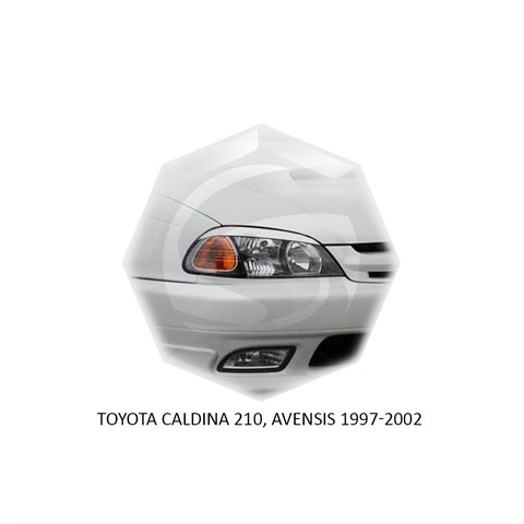 Реснички на фары Toyota Avensis 1997 – 2002 Carl Steelman - фото 30294