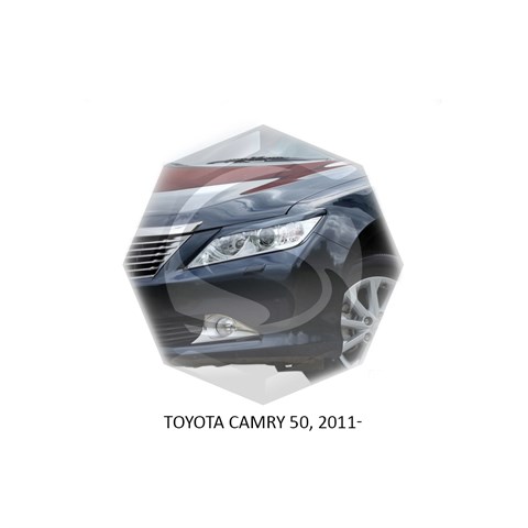 Реснички на фары Toyota Camry XV50 2011 – 2014 Carl Steelman - фото 30302