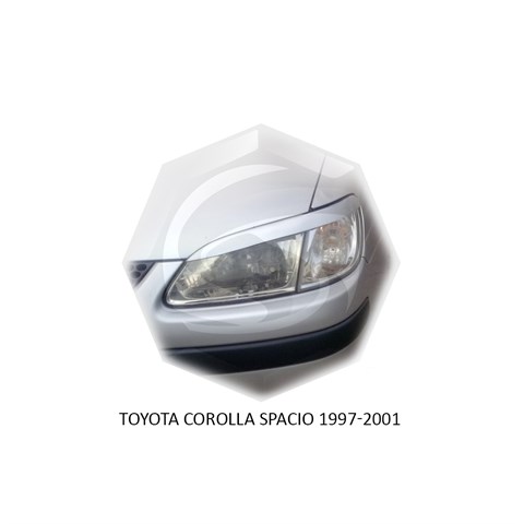 Реснички на фары Toyota Corolla Spacio 1997 – 2001 Carl Steelman - фото 30311