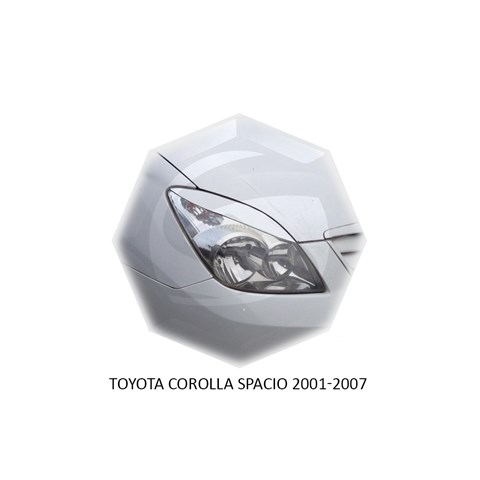 Реснички на фары Toyota Corolla Spacio II 2001 – 2007 Carl Steelman - фото 30312