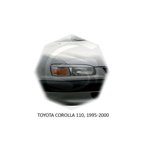 Реснички на фары Toyota Corolla VIII (E110) 1995 – 2000 Carl Steelman - фото 30314