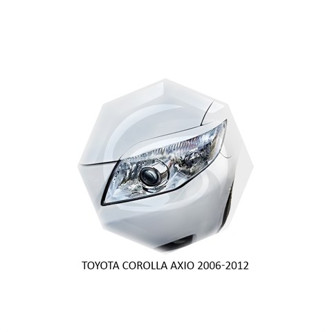 Реснички на фары Toyota Corolla X (E140, E150) 2006 – 2012 Carl Steelman - фото 30315